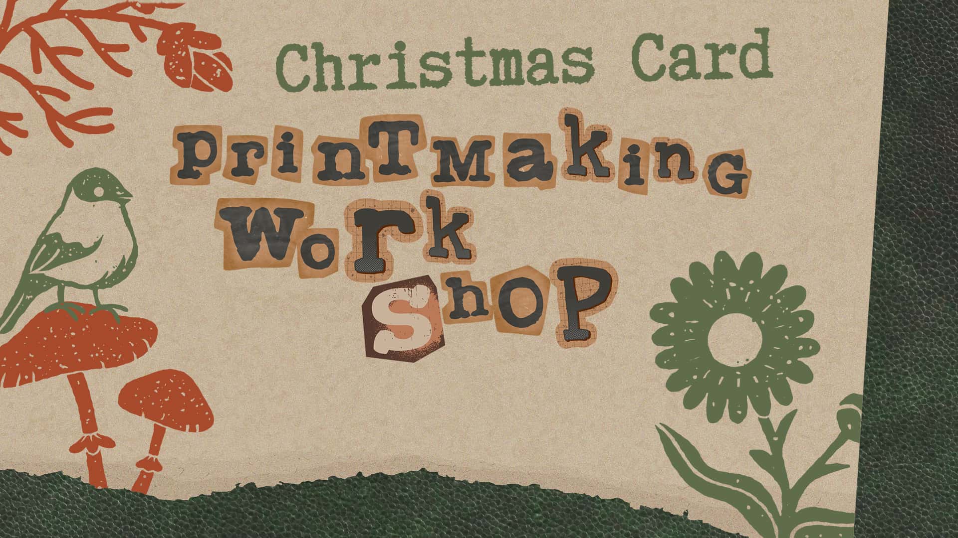 Christmas Card Printmaking Workshop