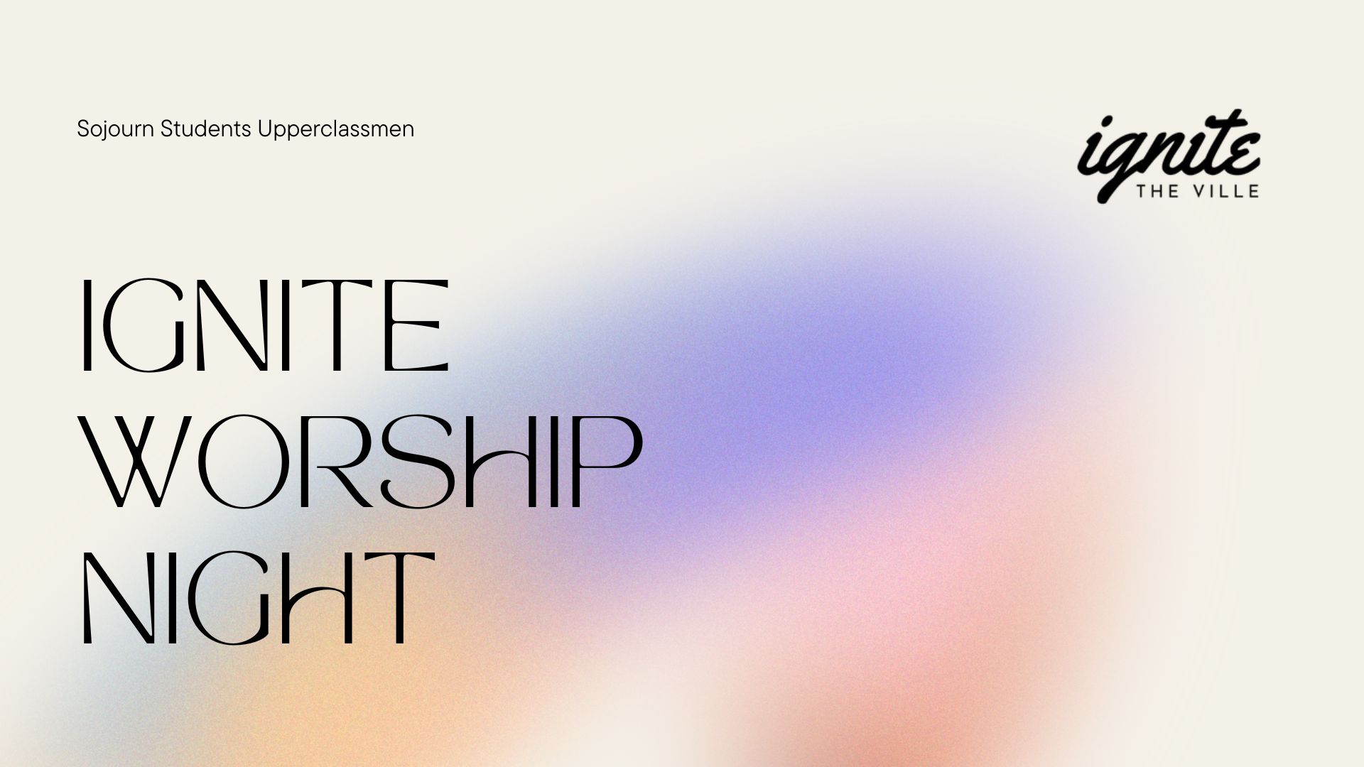Ignite Worship Night